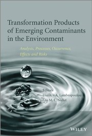 Front cover of Transformation Products of Emerging Contaminants in the Environment by Dimitra A. Lambropoulou
