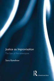 Cover of Justice as Improvisation by Sara Ramshaw