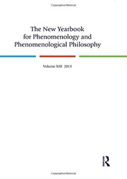 Front cover of The New Yearbook for Phenomenology and Phenomenological Philosophy by Burt Hopkins