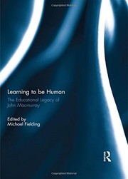 Cover of Learning to be Human by Michael Fielding