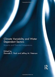 Cover of Climate Variability and Water Dependent Sectors by Jeffrey M. Peterson