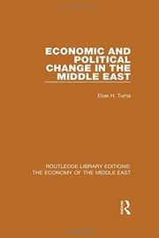 Cover of Routledge Library Editions : The Economy of the Middle East by Elias H. Tuma