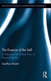 Front cover of The Essence of the Self by Geoffrey Madell