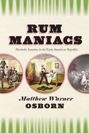 Cover of Rum Maniacs by Matthew Warner Osborn