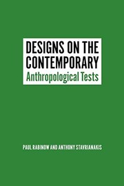 Front cover of Designs on the Contemporary by Paul Rabinow