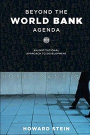 Front cover of Beyond the World Bank Agenda by Howard Stein