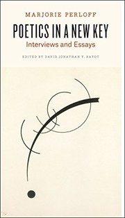 Cover of Poetics in a New Key by Marjorie Perloff