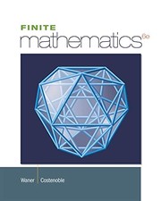 Cover of Finite Mathematics by Stefan Waner