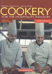Front cover of Cookery for the hospitality industry by Graham Dodgshun