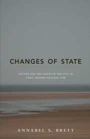 Front cover of Changes of state by Annabel S. Brett