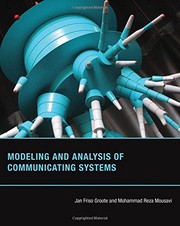 Front cover of Modeling and Analysis of Communicating Systems by Jan Friso Groote