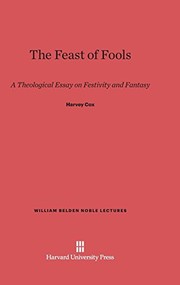 Front cover of A feast of Fools by Harvey Cox