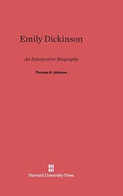 Cover of Emily Dickinson by Thomas Herbert Johnson