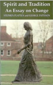 Cover of Spirit and tradition by Stephen Platten
