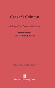 Cover of Caesar's column by Ignatius Donnelly