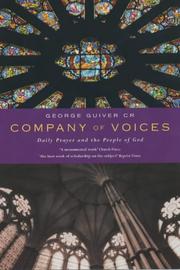 Front cover of Company of voices by George Guiver