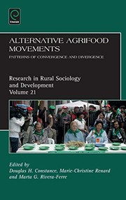 Front cover of Alternative Agrifood Movements by Douglas H. Constance