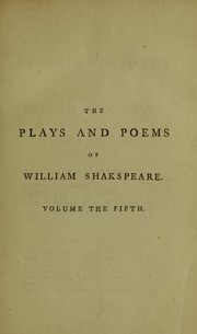 Front cover of Plays (King Henry IV. Part 1 / King Henry IV. Part 2 / King Henry V / King Richard II) by William Shakespeare