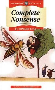 Cover of Complete Nonsense by Edward Lear