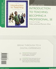 Cover of Introduction to Teaching by Don Kauchak