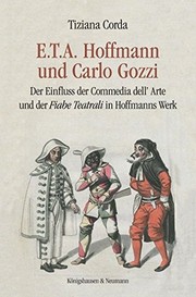 Front cover of E.T.A. Hoffmann und Carlo Gozzi by Tiziana Corda
