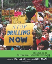 Front cover of Introduction to International Political Economy by David N. Balaam