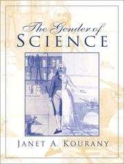 Front cover of The Gender of Science by Janet A. Kourany