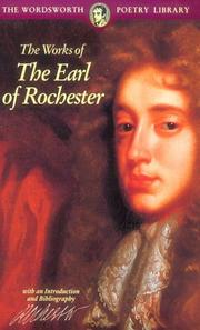 Front cover of The Works of The Earl of Rochester by J. Rochester