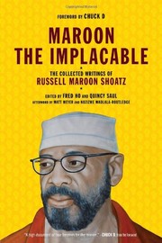 Cover of Maroon the Implacable by Russell Shoats