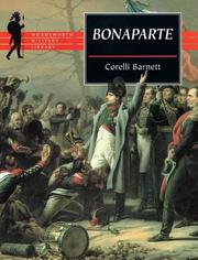 Cover of Bonaparte by Correlli Barnett