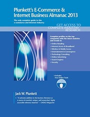 Cover of Plunkett's E-Commerce & Internet Business Almanac 2013 by Jack W. Plunkett