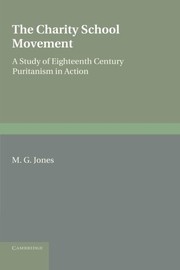 Front cover of The charity school movement by M. G. Jones