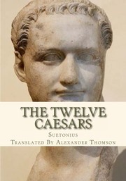 Cover of The Twelve Caesars by Suetonius