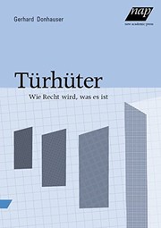 Cover of Türhüter by Gerhard Donhauser
