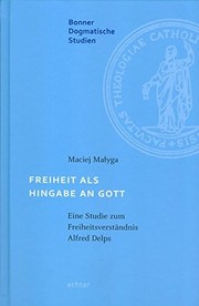Front cover of Freiheit als Hingabe an Gott by Maciej Malyga