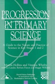 Cover of Progression in Primary Science by Martin Hollins