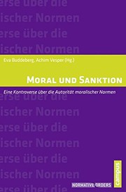 Cover of Moral und Sanktion by Eva Buddeberg