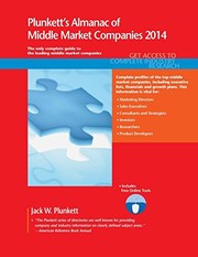 Front cover of Plunkett's Almanac of Middle Market Companies 2014 by Jack W. Plunkett