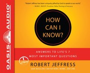 Cover of How Can I Know? by Robert Jeffress