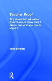 Cover of Teacher Proof by Tom Bennett