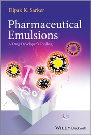 Cover of Pharmaceutical Emulsions by Dipak K. Sarker