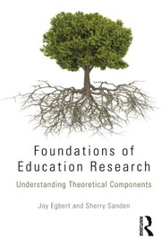 Cover of Foundations of Education Research by Joy Egbert