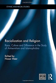 Cover of Racialization and Religion by Nasar Meer