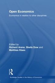 Front cover of Open Economics by Richard Arena