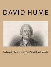 Front cover of An Enquiry Concerning The Principles of Morals by David Hume