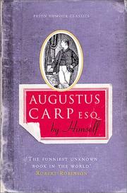 Cover of Augustus Carp Esq by Sir Henry Howarth Bashford