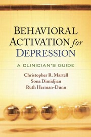 Cover of Behavioral activation for depression by Christopher R. Martell