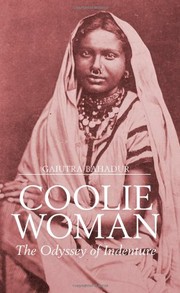 Front cover of Coolie Woman by Gaiutra Bahadur