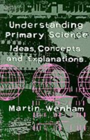 Cover of Understanding primary science by Martin Wenham