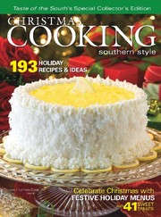 Front cover of Christmas Cooking Southern Style by Hoffman Media